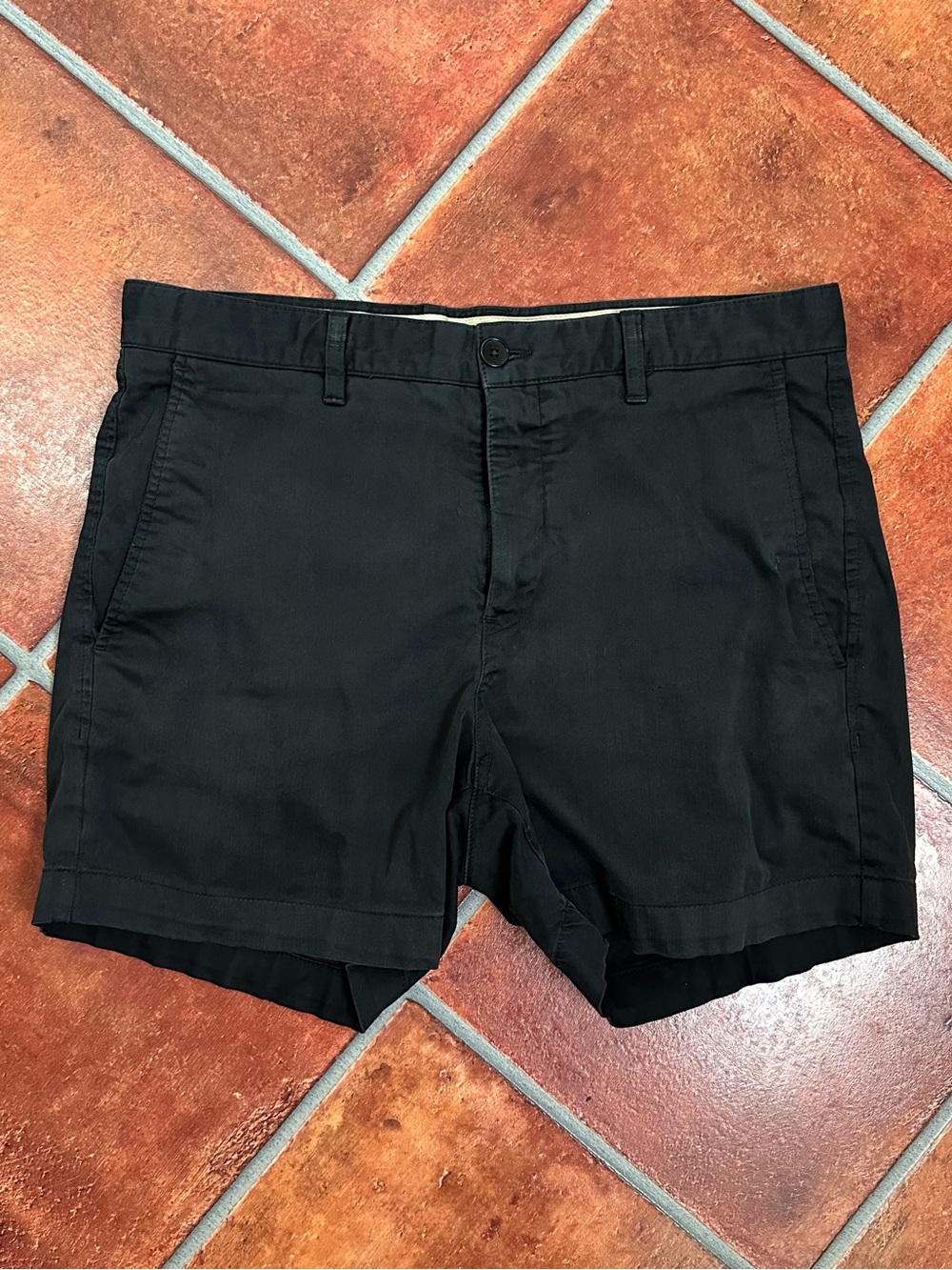 Acne Studios Black Flat-Front Men's Shorts